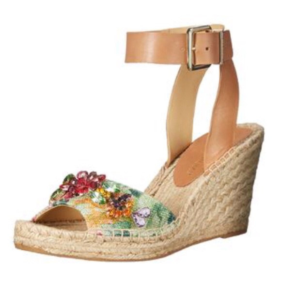 Ivanka Trump Shoes Ivanka Trump Dixi2 Leather Strap Jeweled